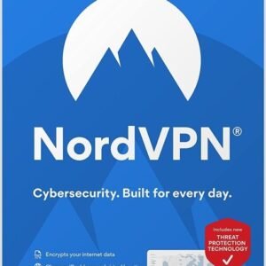 NordVPN Standard VPN Software Subscription, 1 Year, 6 Devices