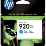 HP CD973AE 920XL High Yield Original Ink Cartridge, Cyan