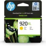 HP CD974AE 920XL High Yield Original Ink Cartridge, Yellow
