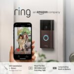 Ring Battery Video Doorbell (2024) – Wireless HD Doorbell Camera with Built-in Battery, Head-to-Toe View, Easy 5-Min DIY Install – Includes 30-Day Ring Protect Trial